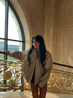 Пуховик GIORGIO ROTTI 1477 беж. (M)